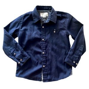 Boys Long Sleeve Button Down 4T Craft +Flow